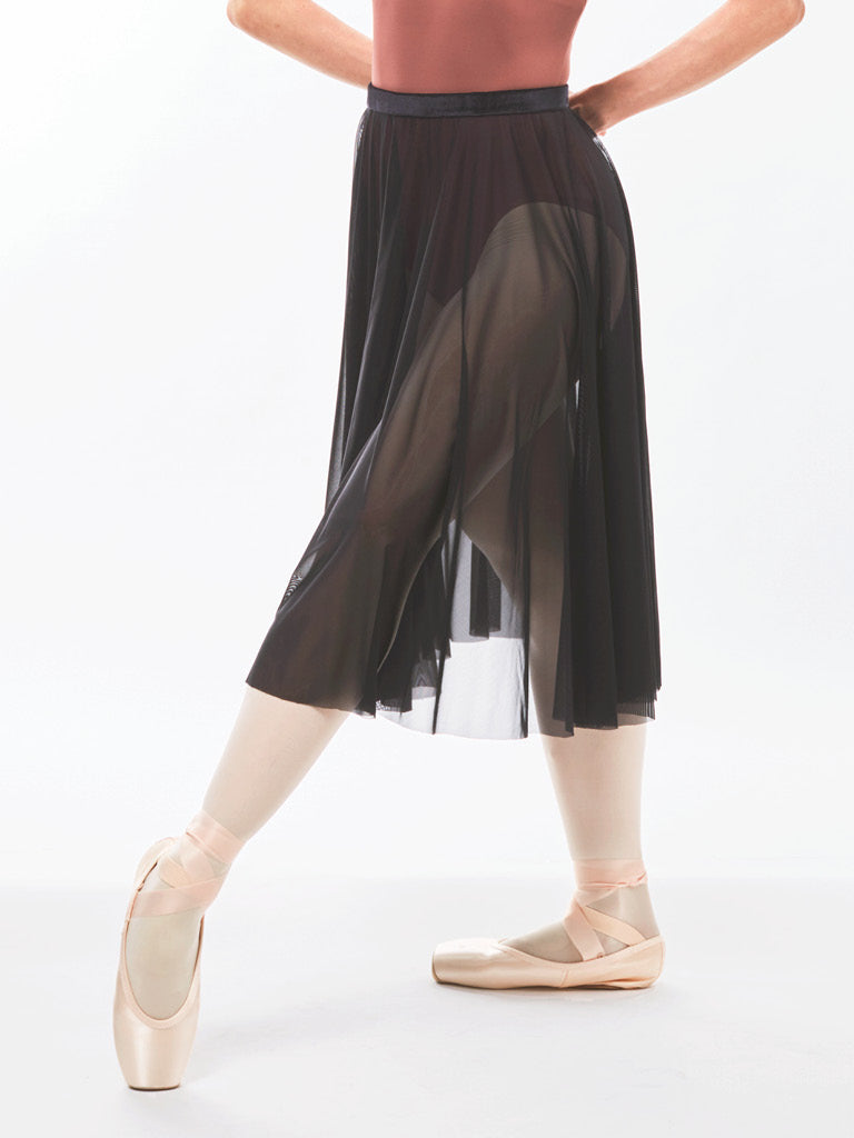 Romantic Studio Skirt Black front